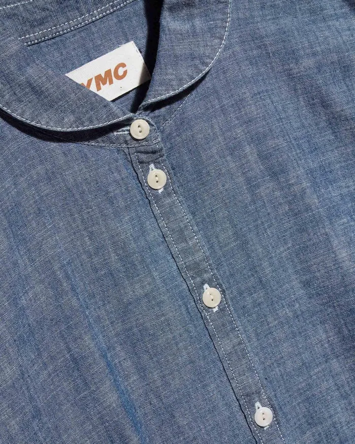 Women Earth Marianne Shirt Light Indigo YMC Shirts