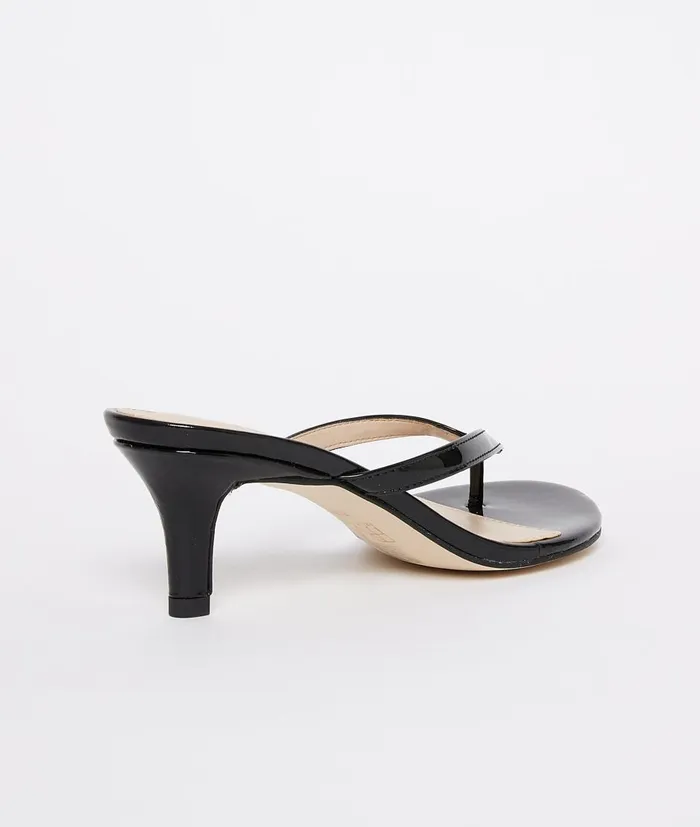 Women Effi 4 Low Heel 8211 Black Pelle Moda Sandals