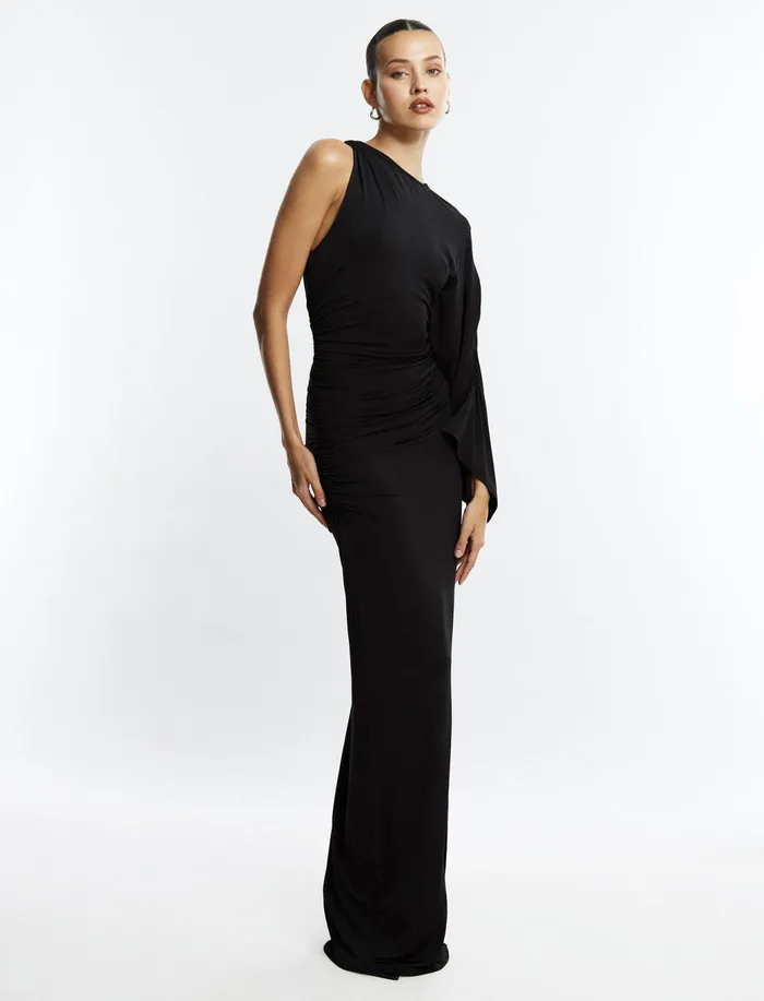 Women Evening Dresses and Gowns BCBG Black Merritt Evening Gown Black