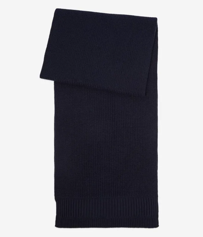 Women Hats and Scarves THE KOOPLES Blue Wool Scarf