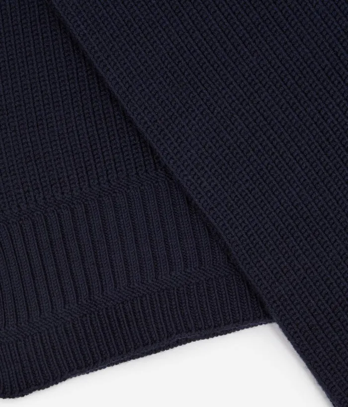 Women Hats and Scarves THE KOOPLES Blue Wool Scarf