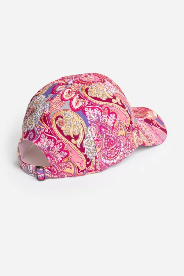 Women Hats Johnny Was BEE ACTIVE BASEBALL HAT Sandalwood Pink