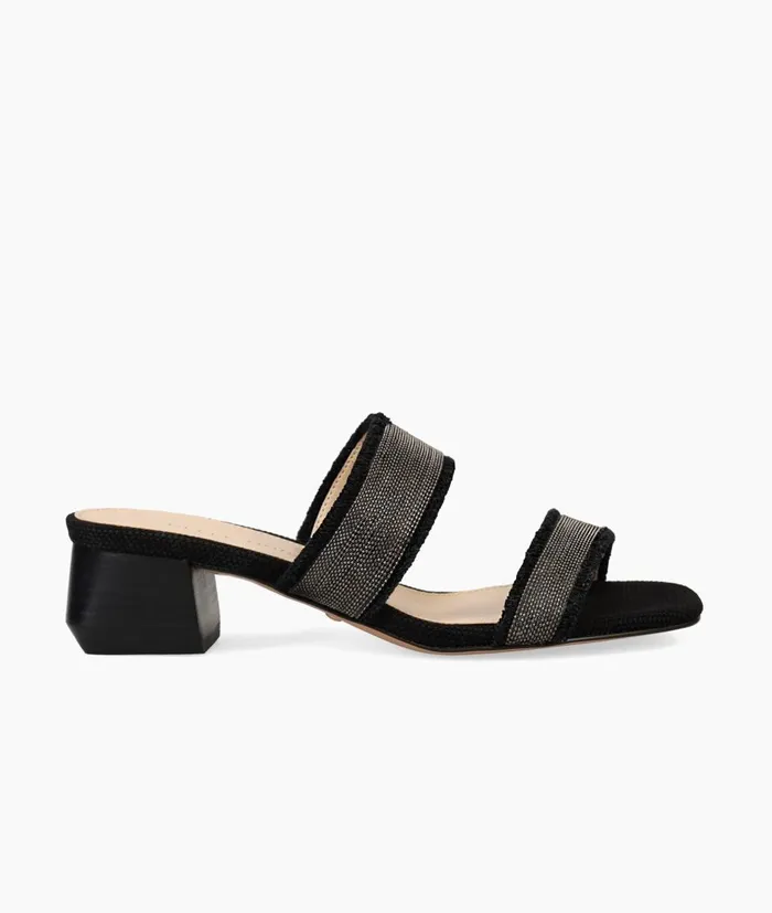 Women Iona Slide 8211 Black Pelle Moda Sandals