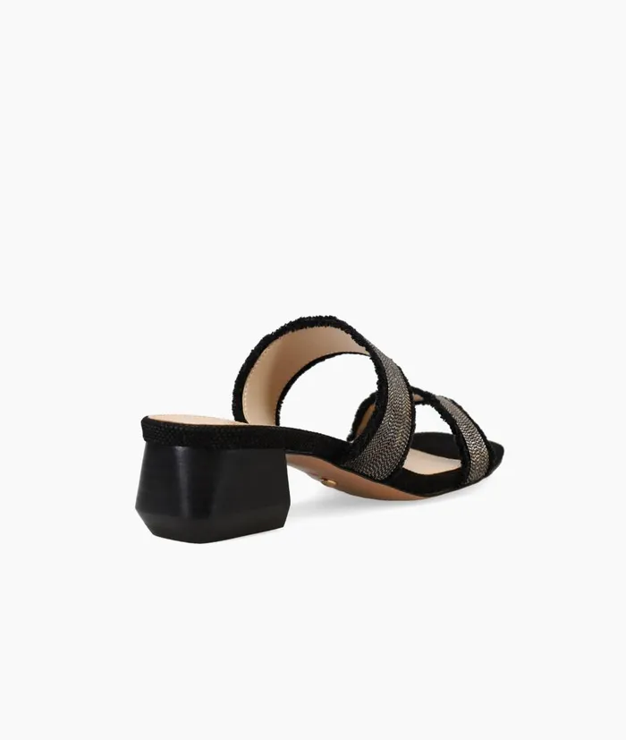 Women Iona Slide 8211 Black Pelle Moda Sandals Women Iona Slide 8211 Black Pelle Moda Sandals