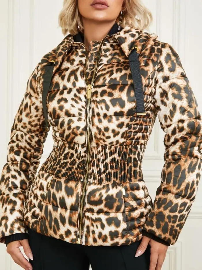 Women Jackets Marciano Annie Printed Puffer Jacket Spellbound Redux Women Jackets Marciano Annie Printed Puffer Jacket Spellbound Redux