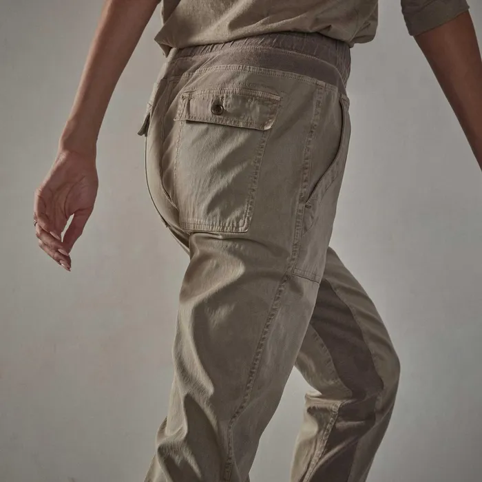 WOMEN James Perse CLASSICS Mixed Media Pant Coyote