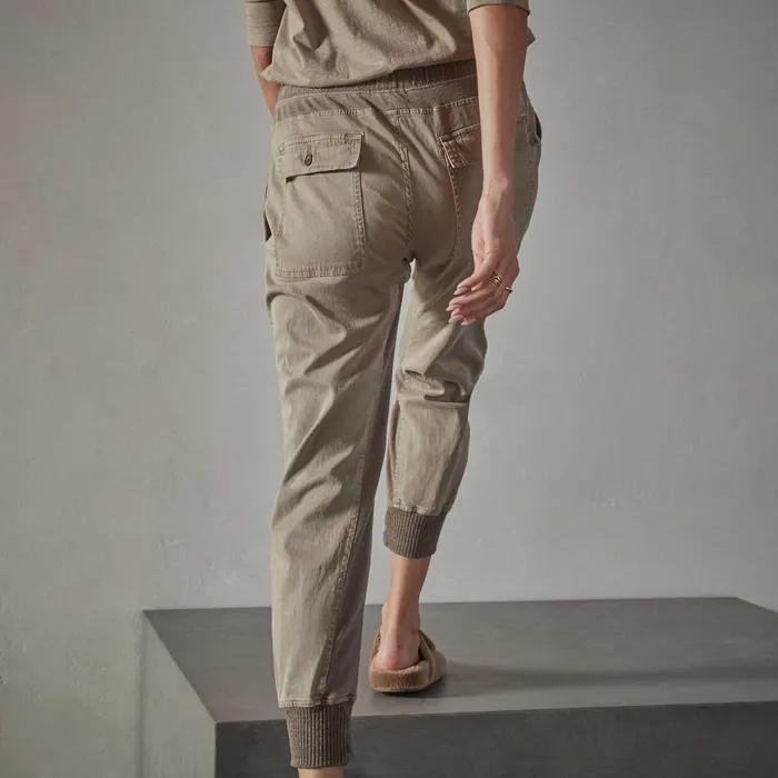 WOMEN James Perse CLASSICS Mixed Media Pant Coyote