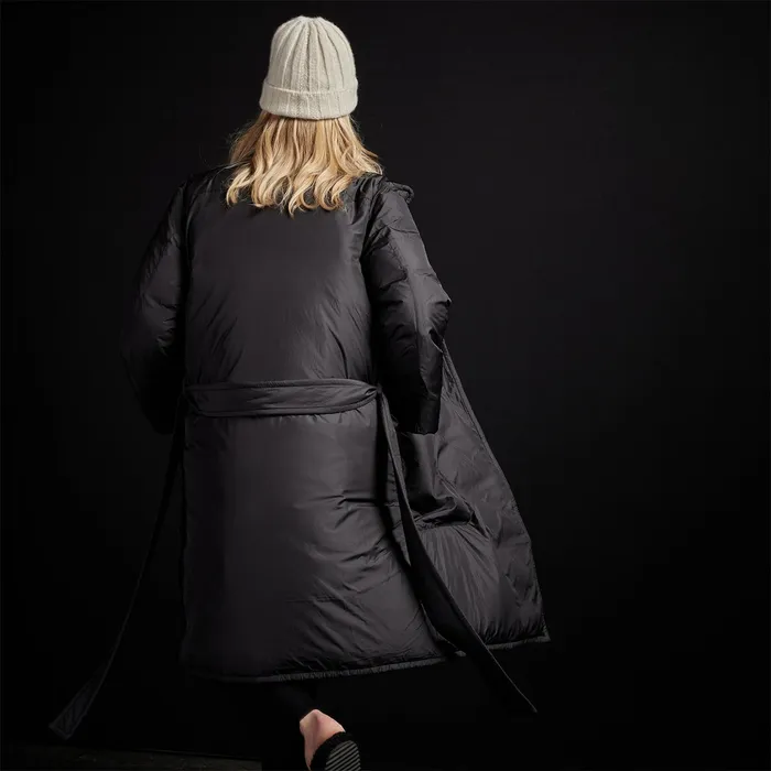 WOMEN James Perse JACKETSOUTERWEAR YOSEMITE Down Duvet Coat Black