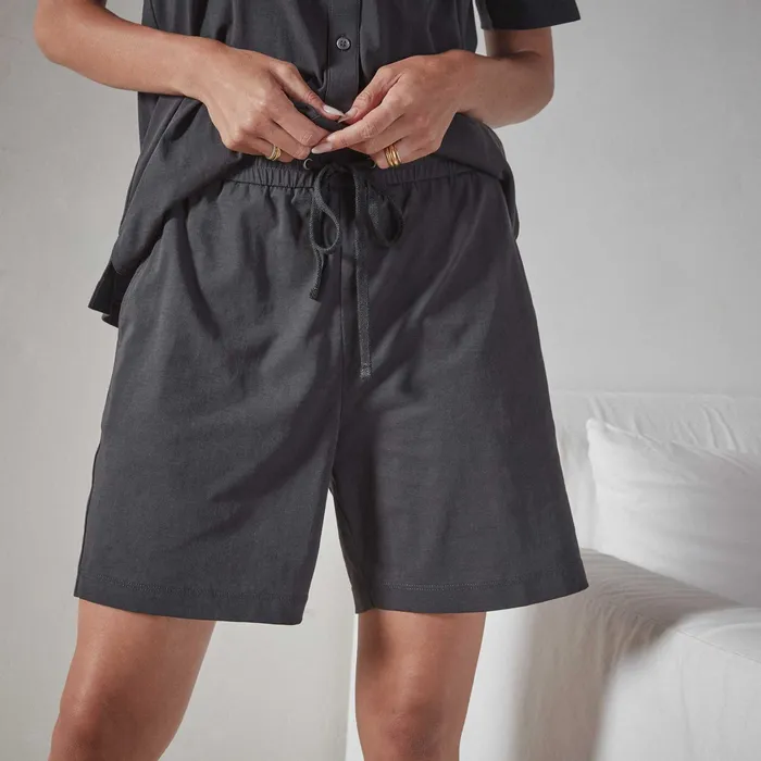 WOMEN James Perse LOUNGE Clean Finish Jersey Walking Short Magma