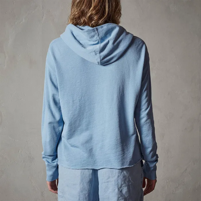 WOMEN James Perse SWEAT TOPSBOTTOMS Hooded Sweat Top Delta Pigment