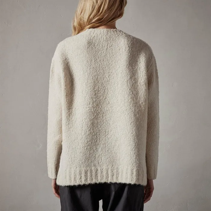 WOMEN James Perse SWEATERS Summit Sweater Bone