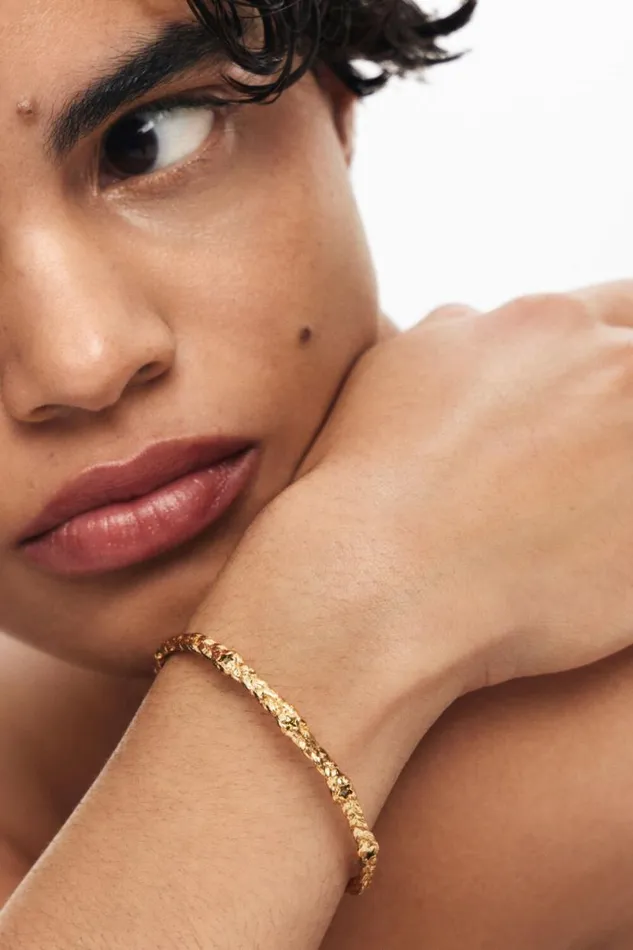Women Jewellery Desigual Goldplated Star Bracelet Zalio