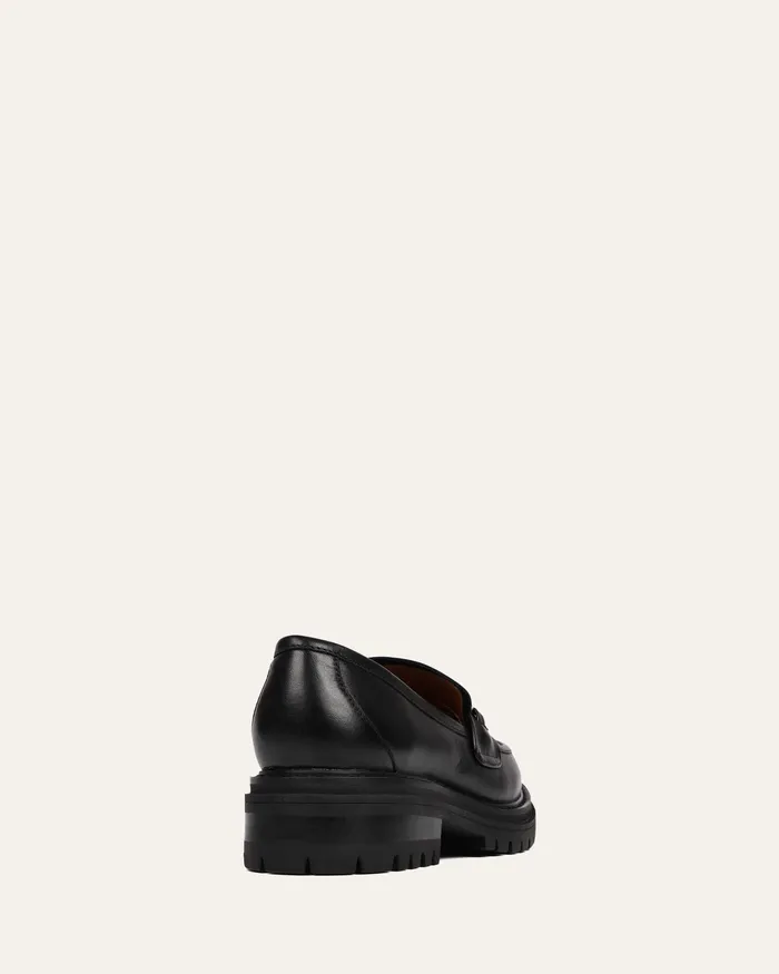 Women jomercer Brixton loafers black leather LACE UP and LOAFERS