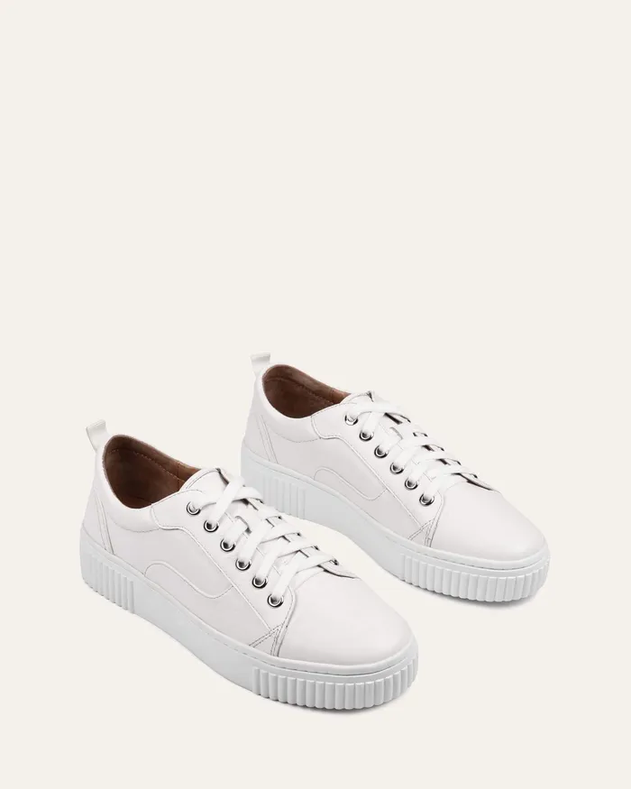 Women jomercer Claremont sneakers white leather White Women jomercer Claremont sneakers white leather White
