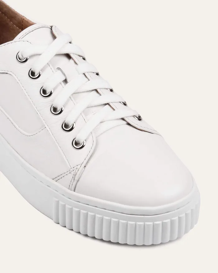 Women jomercer Claremont sneakers white leather White Women jomercer Claremont sneakers white leather White