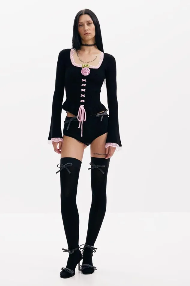 Women Jumpers Desigual Royal Sweater By Mara Escot