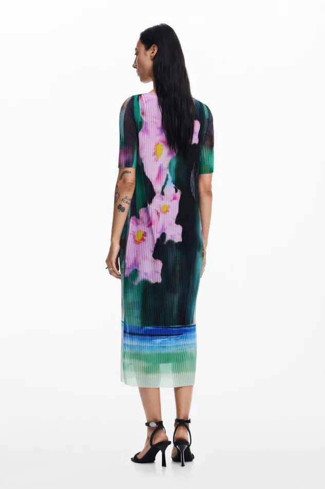 WomenKids Dresses And Jumpsuits Desigual Floral Midi Dress