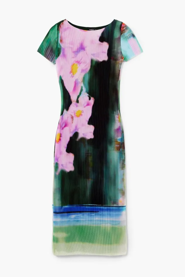 WomenKids Dresses And Jumpsuits Desigual Floral Midi Dress