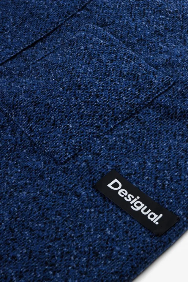 Women Knitwear Desigual Long Twotone Scarf