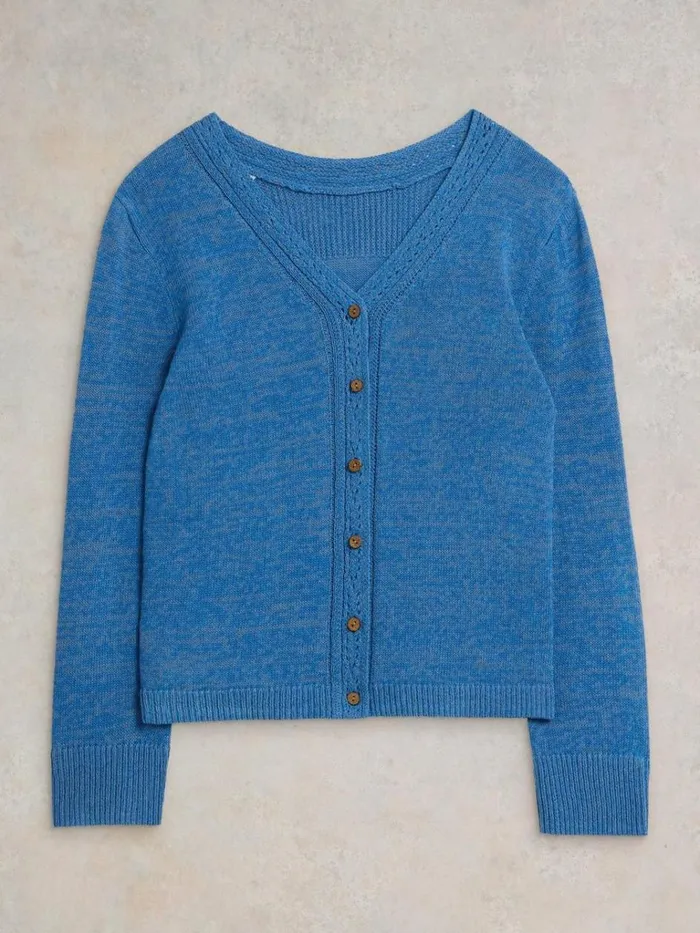 Women KNITWEAR White Stuff HEATHER JUMPER Mid Blue