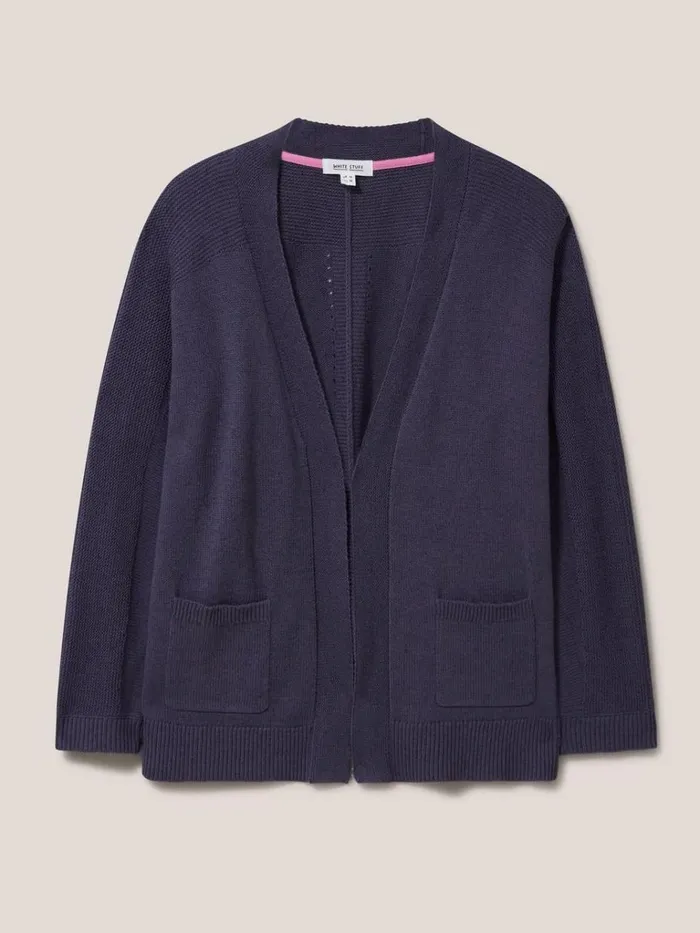 Women KNITWEAR White Stuff Tiana Cardi Dusty Purple Women KNITWEAR White Stuff Tiana Cardi Dusty Purple