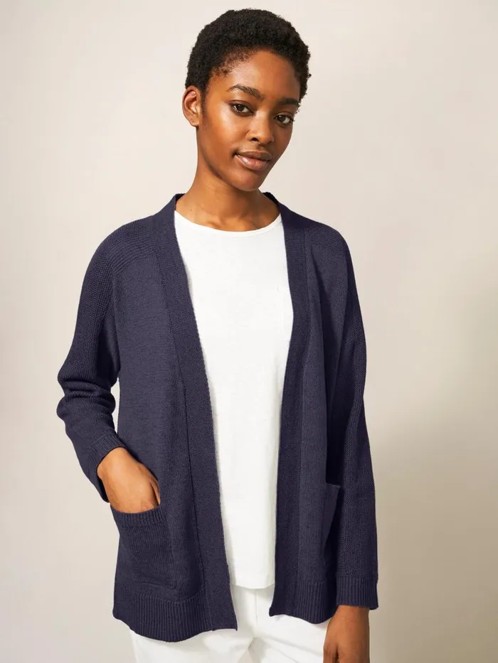 Women KNITWEAR White Stuff Tiana Cardi Dusty Purple Women KNITWEAR White Stuff Tiana Cardi Dusty Purple