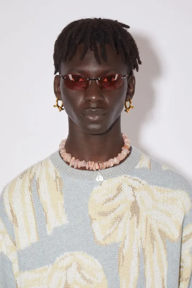 Women Knot Earrings Gold Acne Studios Jewellery