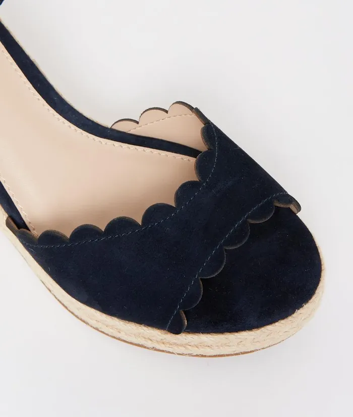Women Krisa Wedge 8211 Midnight Pelle Moda Wedges Women Krisa Wedge 8211 Midnight Pelle Moda Wedges