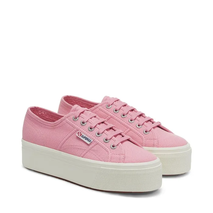 Women Lady Shoes Woman 2790 PLATFORM Wedge PINKFAVORIO Superga Platform