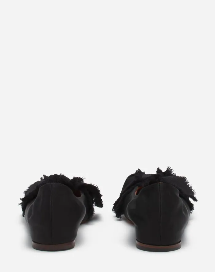 Women Lanvin Ballerinas Ballerina Flat With A Satin Bow Black Women Lanvin Ballerinas Ballerina Flat With A Satin Bow Black