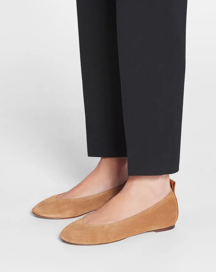 Women Lanvin Ballerinas The Suede Ballerina Flat Brown