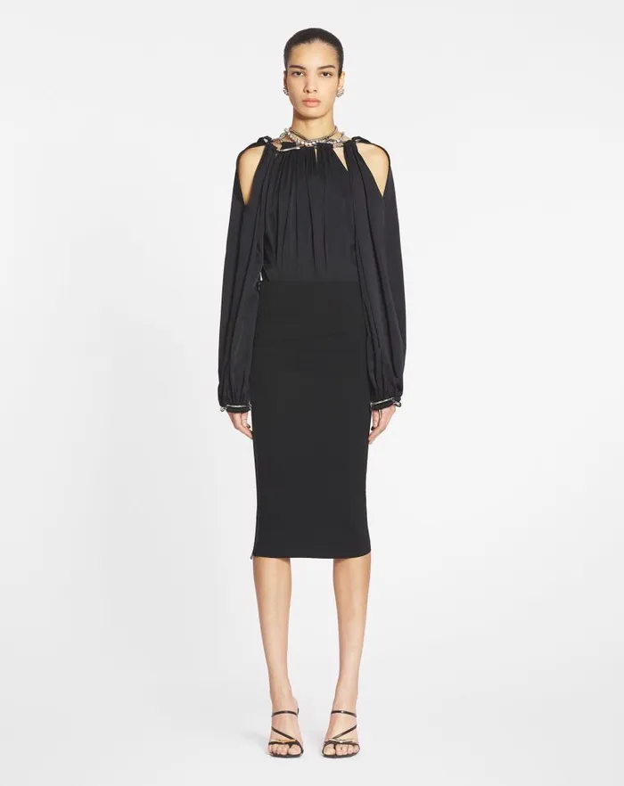Women Lanvin Skirts and Shorts Pencil Skirt Black Women Lanvin Skirts and Shorts Pencil Skirt Black