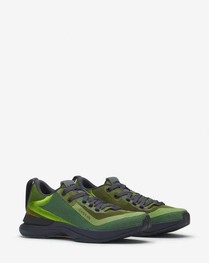 Women Lanvin Sneakers Li Mesh Sneakers Dark Greengreen Women Lanvin Sneakers Li Mesh Sneakers Dark Greengreen
