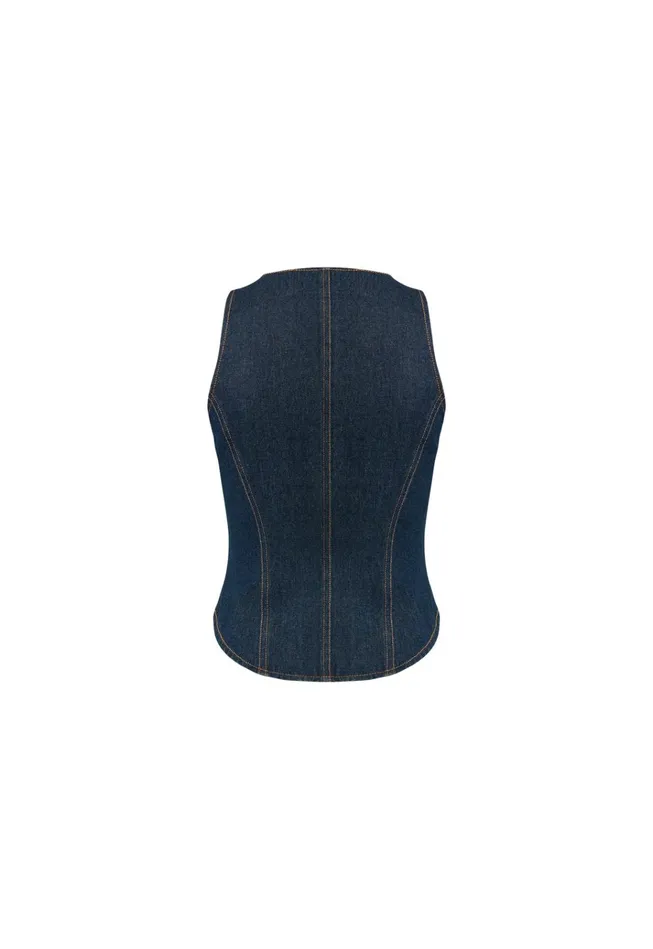 Women Lioness Fashion Denim WESTWOOD TOP Indigo