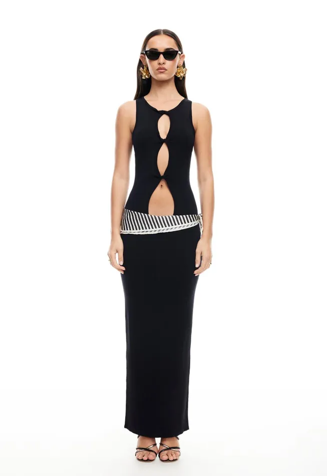 Women Lioness Fashion Dresses HOMECOMING MAXI DRESS Onyx Women Lioness Fashion Dresses HOMECOMING MAXI DRESS Onyx