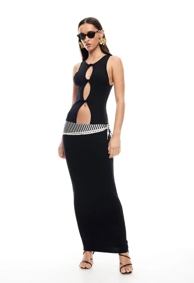 Women Lioness Fashion Dresses HOMECOMING MAXI DRESS Onyx Women Lioness Fashion Dresses HOMECOMING MAXI DRESS Onyx