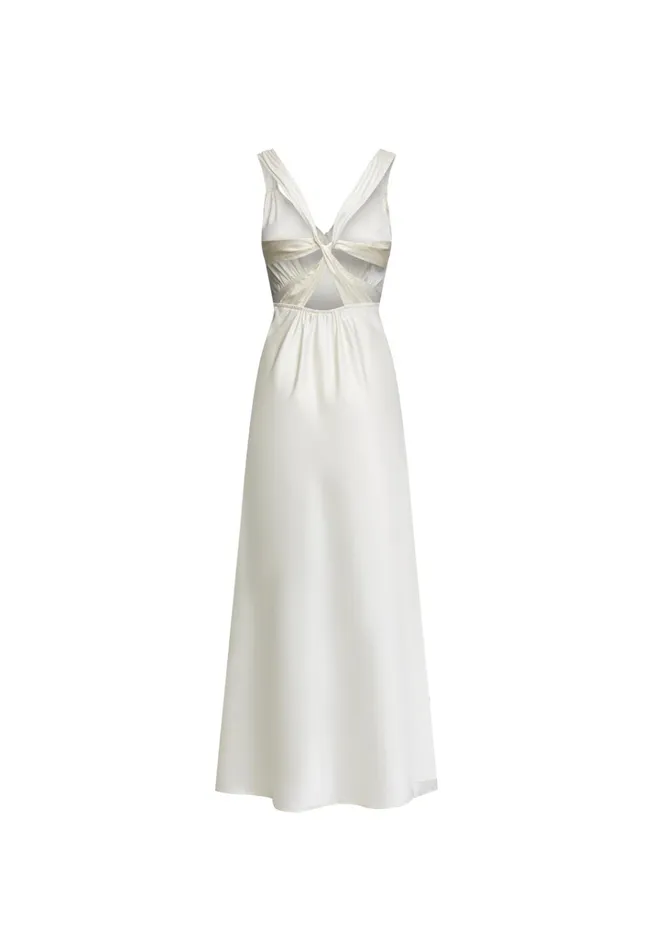 Women Lioness Fashion Dresses PRACTICAL MAGIC MAXI Cornsilk
