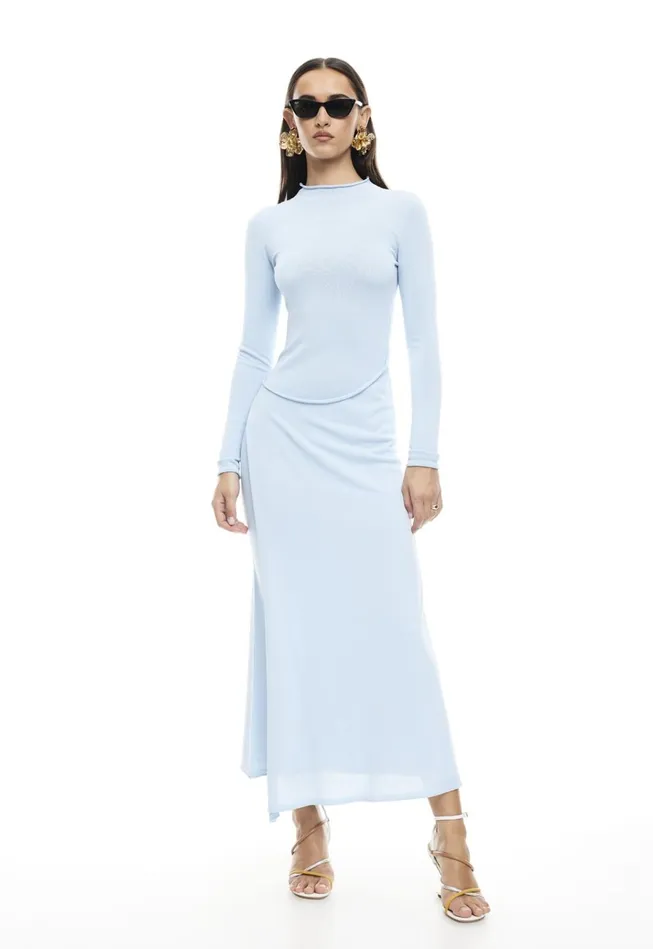 Women Lioness Fashion Dresses RESOLUTION MAXI DRESS Blue Women Lioness Fashion Dresses RESOLUTION MAXI DRESS Blue