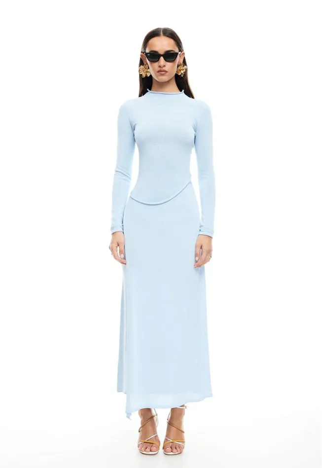 Women Lioness Fashion Dresses RESOLUTION MAXI DRESS Blue Women Lioness Fashion Dresses RESOLUTION MAXI DRESS Blue