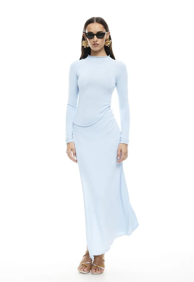 Women Lioness Fashion Dresses RESOLUTION MAXI DRESS Blue Women Lioness Fashion Dresses RESOLUTION MAXI DRESS Blue