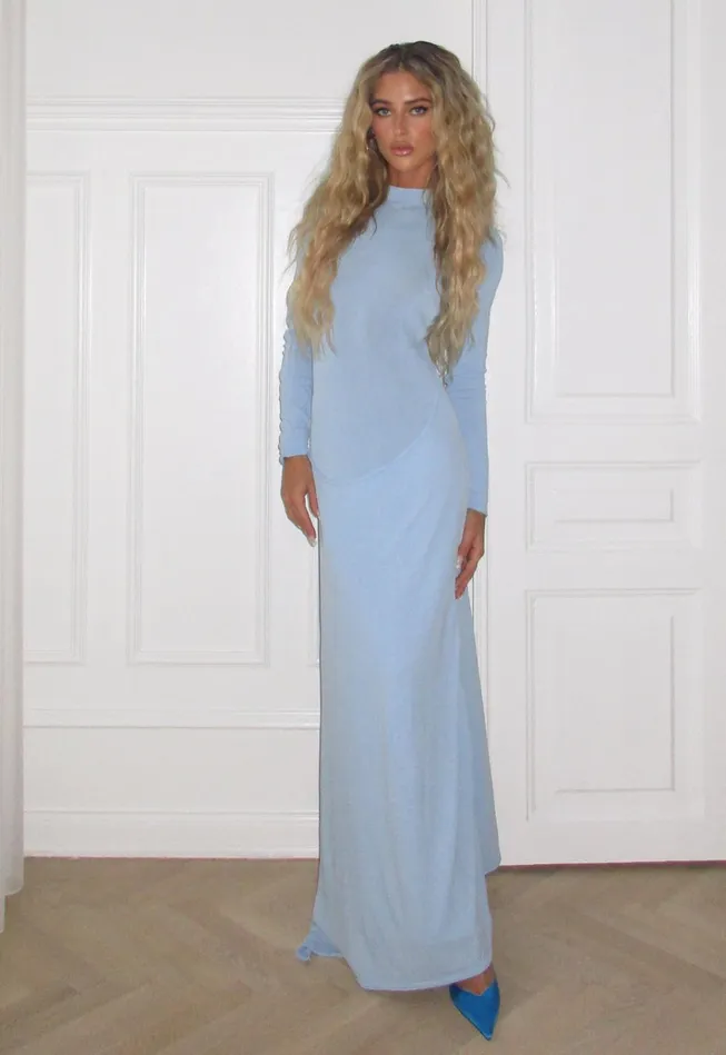 Women Lioness Fashion Dresses RESOLUTION MAXI DRESS Blue Women Lioness Fashion Dresses RESOLUTION MAXI DRESS Blue