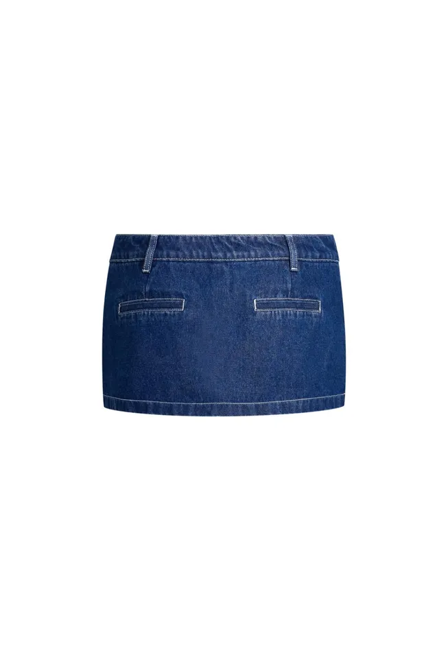 Women Lioness Fashion Shorts RHODE MINI Blue Denim