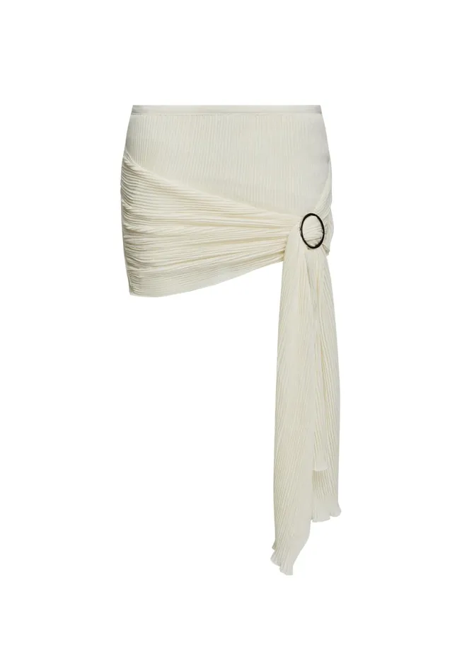 Women Lioness Fashion Skirts FORD MINI SKIRT Ivory