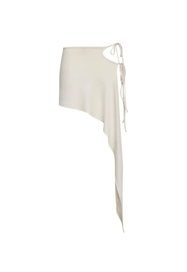 Women Lioness Fashion Skirts MOSS MIDI SKIRT Porcelain