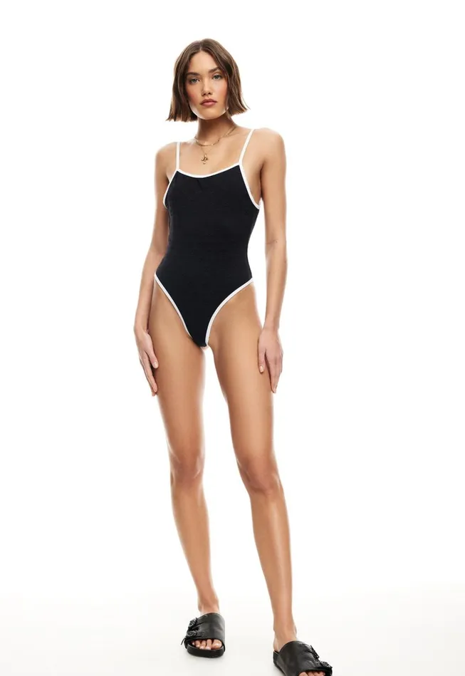 Women Lioness Fashion Swim MADEMOISELLE ONE PIECE Onyx
