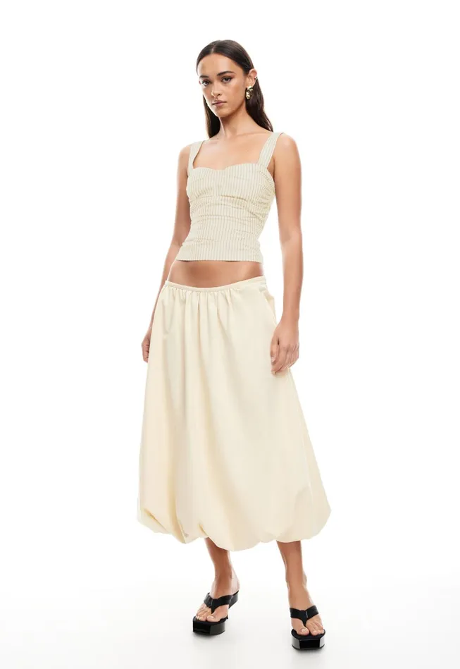 Women Lioness Fashion Tops COBAIN CORSET Beige