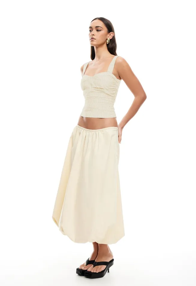 Women Lioness Fashion Tops COBAIN CORSET Beige