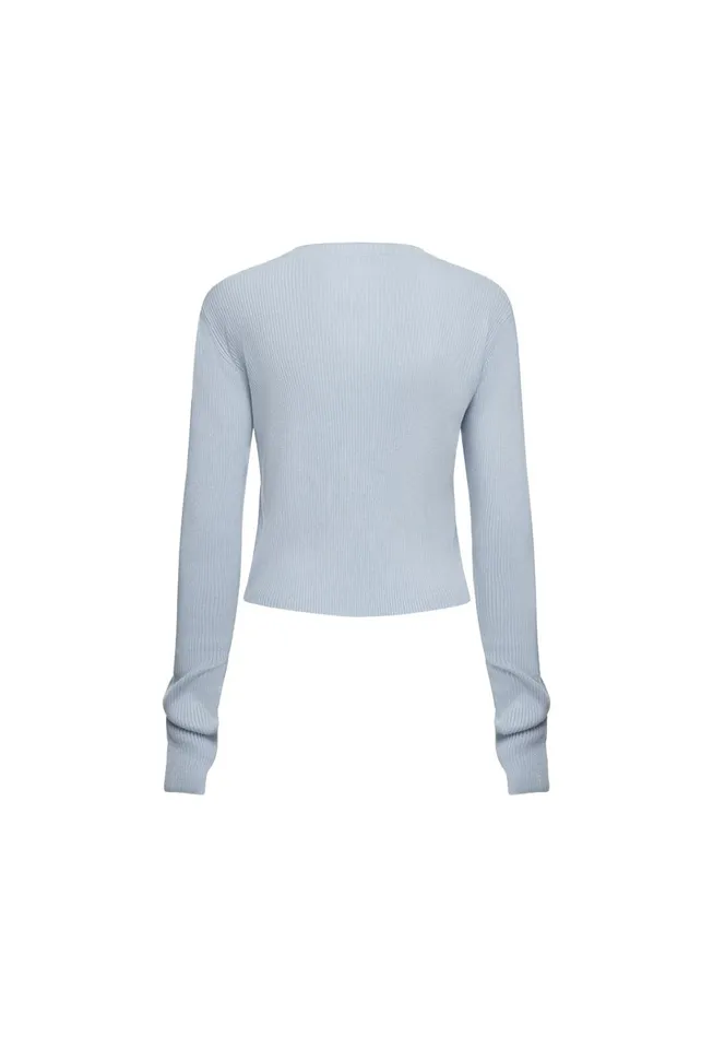 Women Lioness Fashion Tops DOLLHOUSE KNIT TOP Soft Blue Women Lioness Fashion Tops DOLLHOUSE KNIT TOP Soft Blue