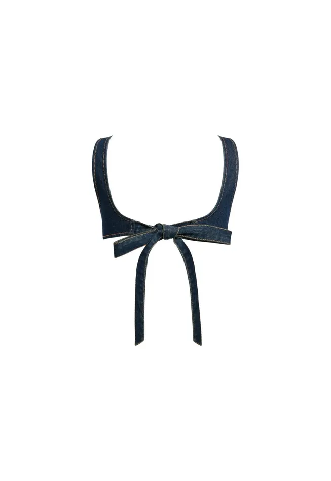 Women Lioness Fashion Tops RIDER BACKLESS TOP Indigo