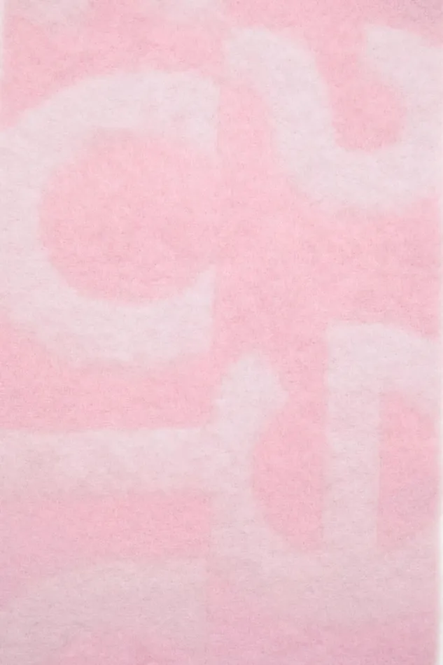 Women Logo Scarf Pink Acne Studios Scarves